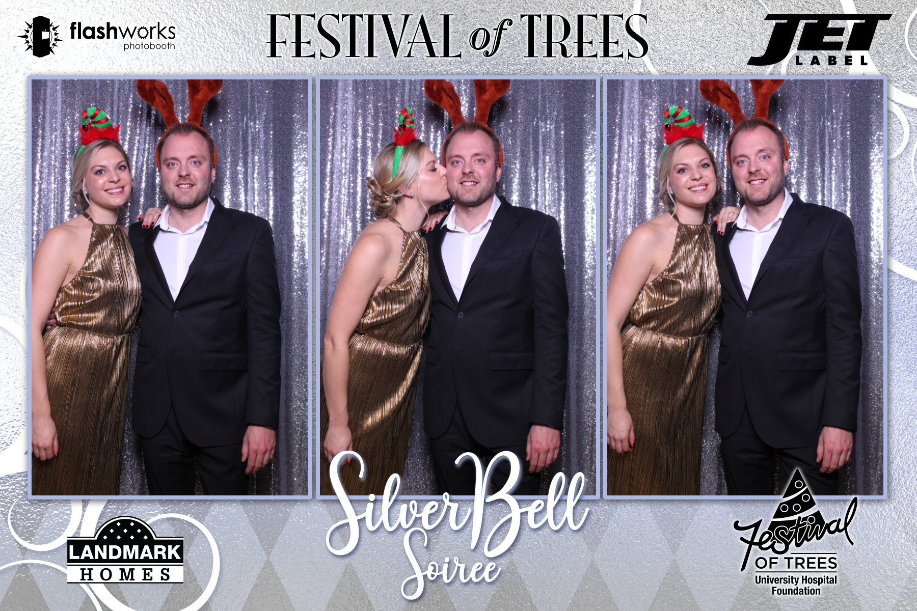Festival of Trees Silver Bell Soiree - Photos and GIFs | View more photos from the event at gallery.flashworksphotobooth.com/u/FlashworksPhotoboothInc/Festival-of-Trees-Silver-Bell-Soiree-Photos-and-GIFs